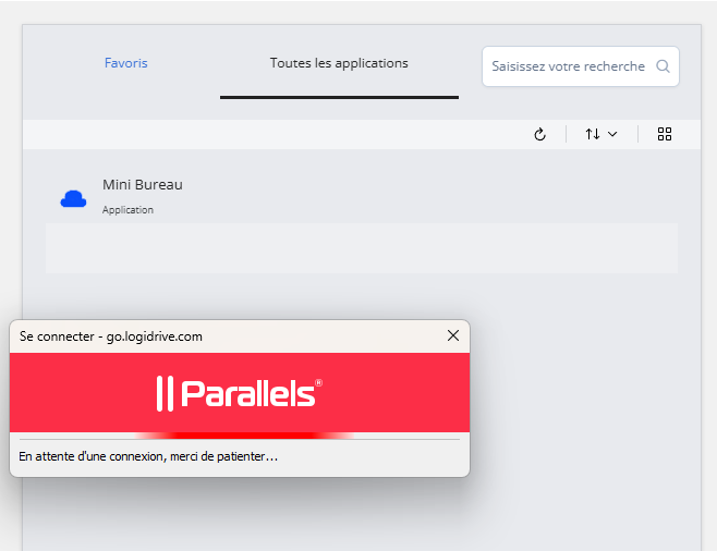 Étape 11 – Lancer votre Mini-bureau