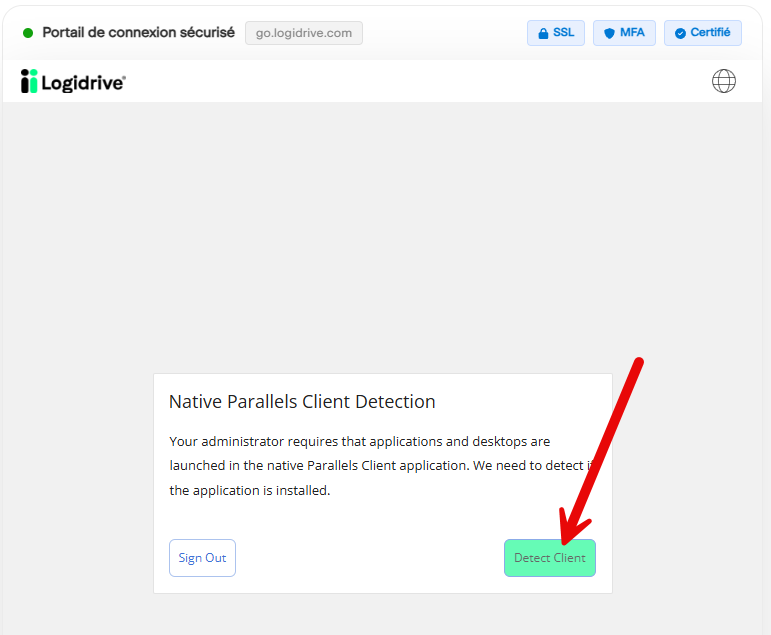 Étape 8 – Detect Client