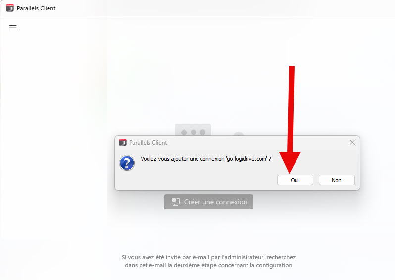 Étape 13 – Connexion go.logidrive.com