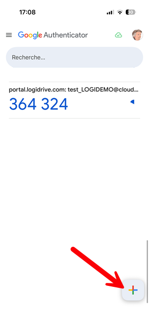 Google Auth étape 1