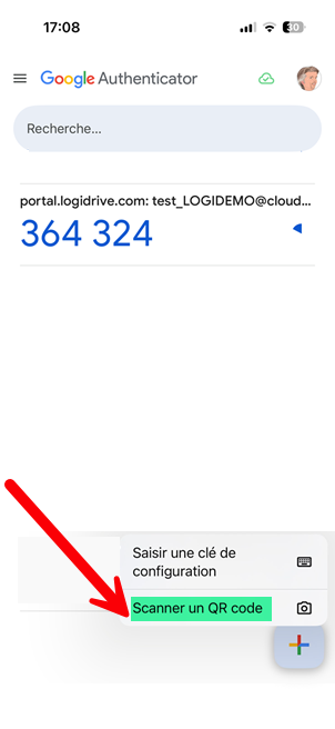 Google Auth étape 2