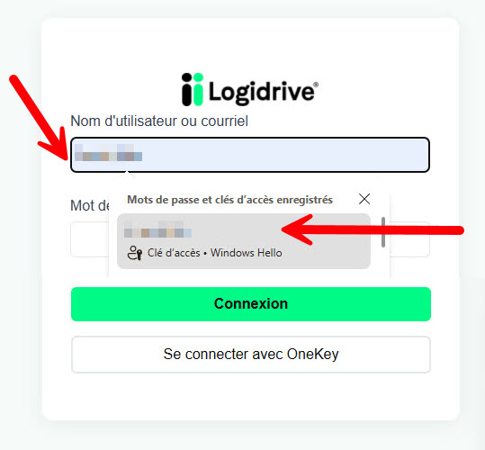 Étape 4 – OneKey activé